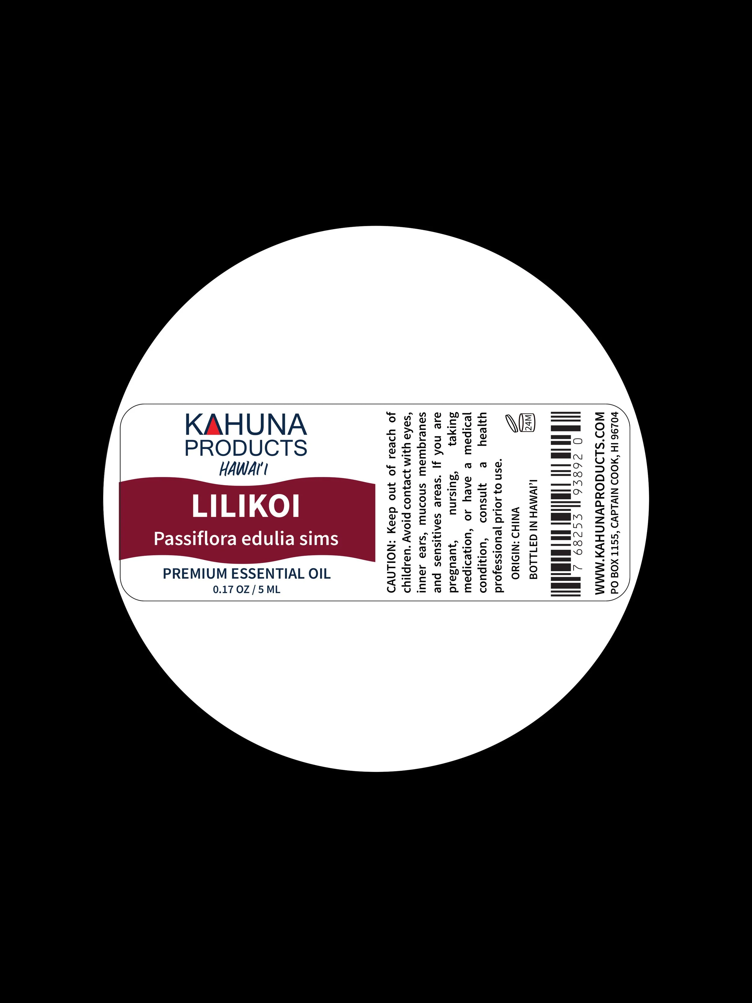 LILIKOI ESSENTIAL OIL — Kahuna Products Hawai'i
